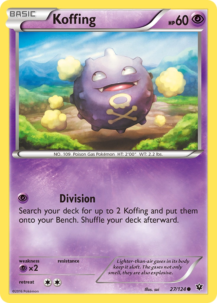 Koffing – Fates Collide 27 – Pokémon TCG single card | Lichcards Hoofdafbeelding