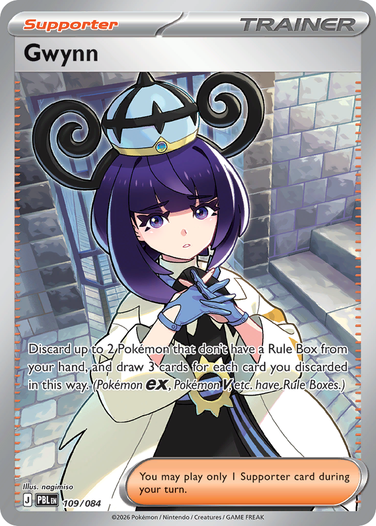 Gwynn – Pitch Black 109 – Pokémon TCG single card Main image