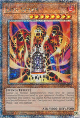 Lava Golem - RA01-EN001 - Quarter Century Secret Rare - 1st Edition