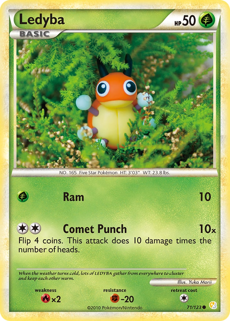 Ledyba – HeartGold & SoulSilver 71 – Pokémon TCG single card | Lichcards
