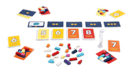 LEGO Brick Like This bricks, shape cards, challenge cards and timer overview | Lichcards