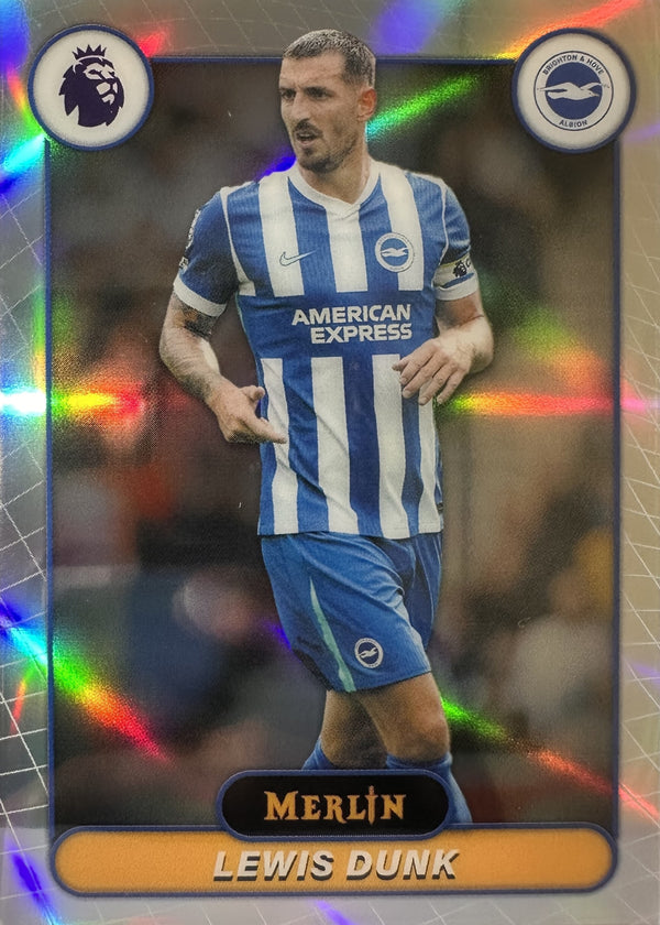 Lewis Dunk - 2025-26 Topps Merlin Premier League (Refractor) [46] - voorkant