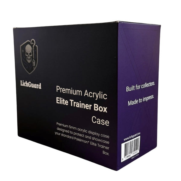 Transparante LichGuard ETB case van 5 mm acryl | Lichcards