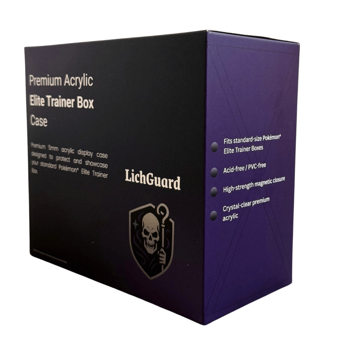 LichGuard Elite Trainer Box case met magnetische sluiting | Lichcards