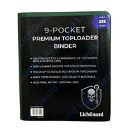 Groen LichGuard binder met 9-pocket indeling | Lichcards