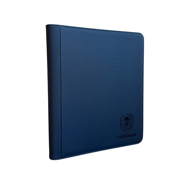 LichGuard toploader binder in marineblauw voor 35pt toploaders | Lichcards