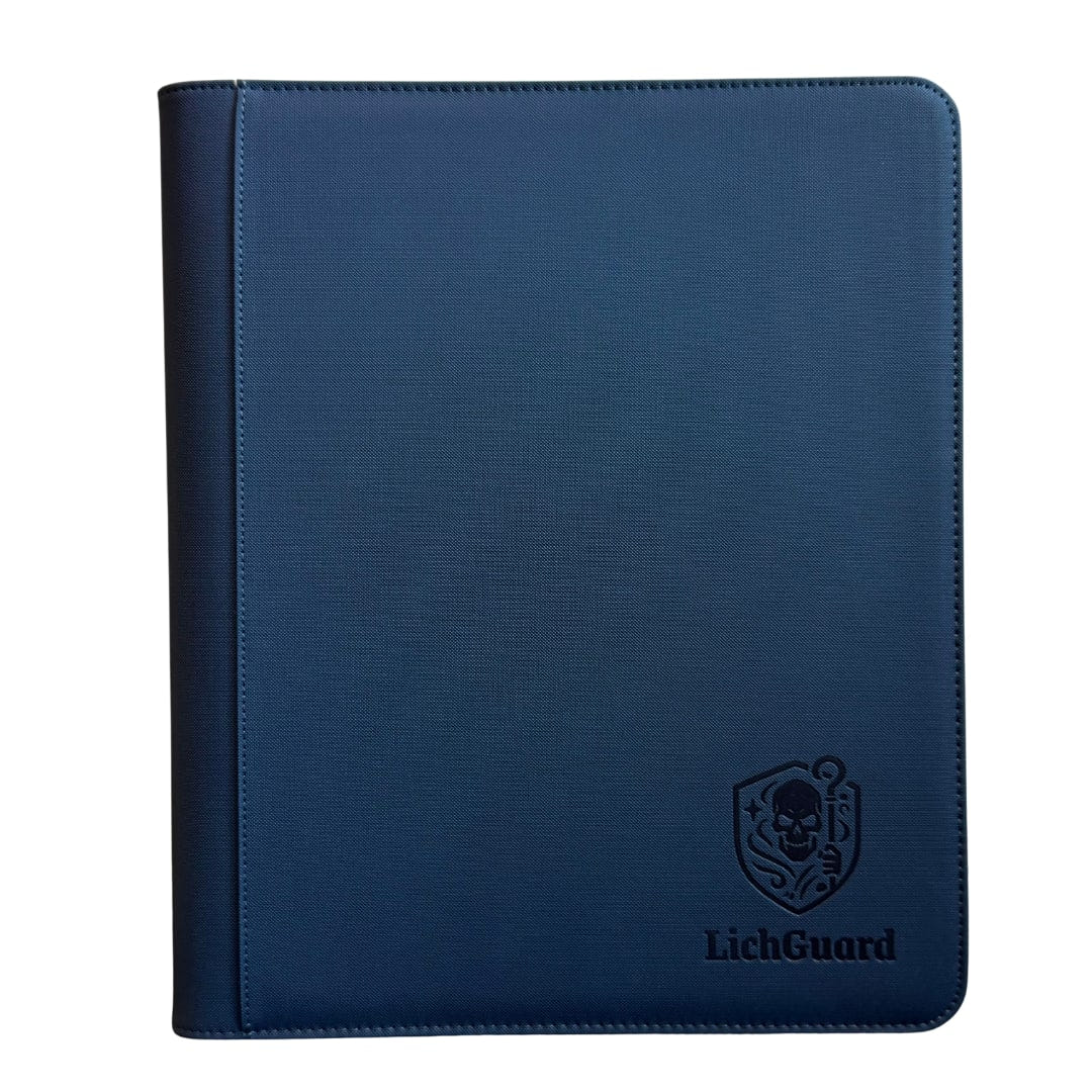 LichGuard 9-pocket toploader binder in marineblauw | Lichcards Hauptbild