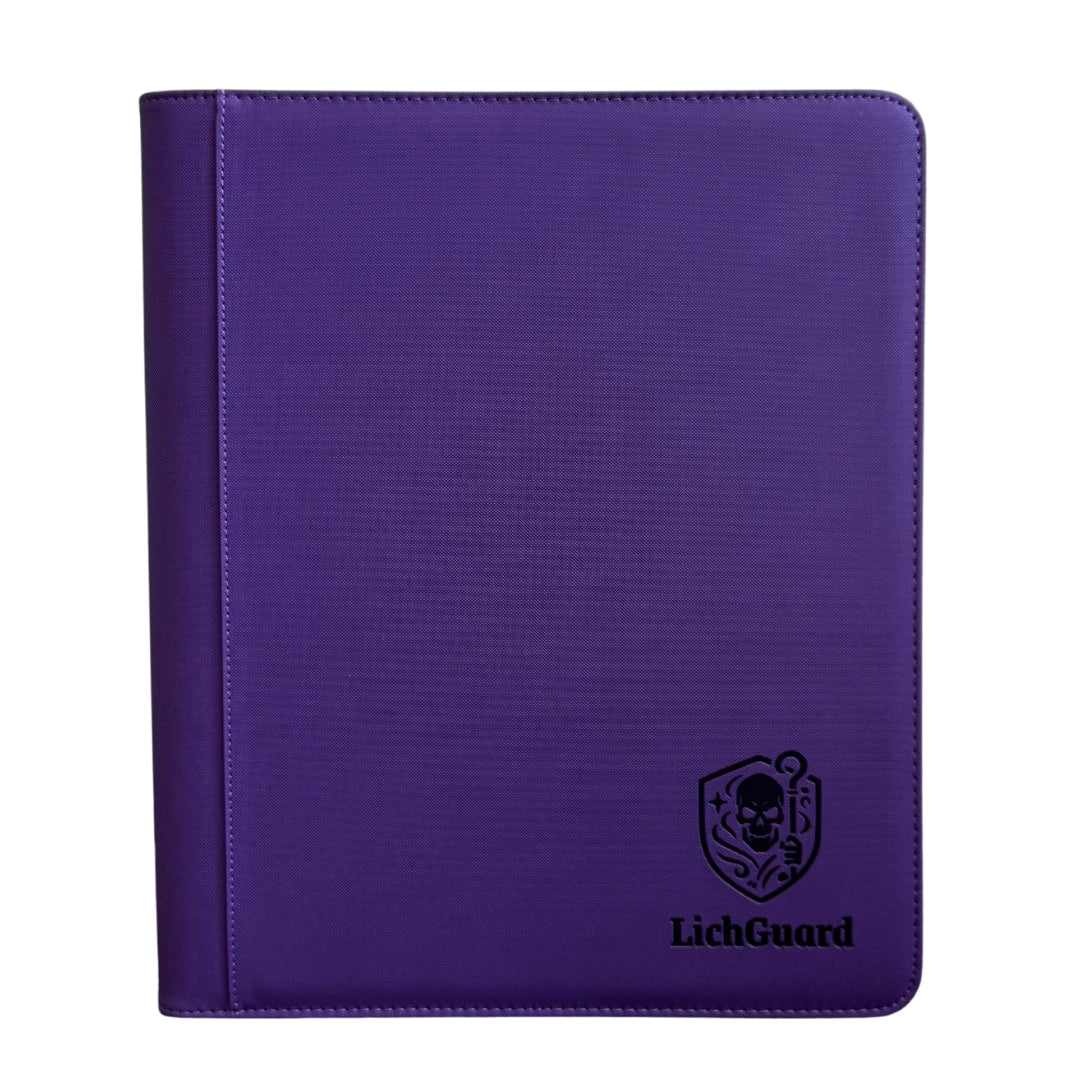 LichGuard 9-pocket toploader binder in paars | Lichcards Imagen principal del producto