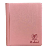 LichGuard 9-pocket toploader binder in roze | Lichcards
