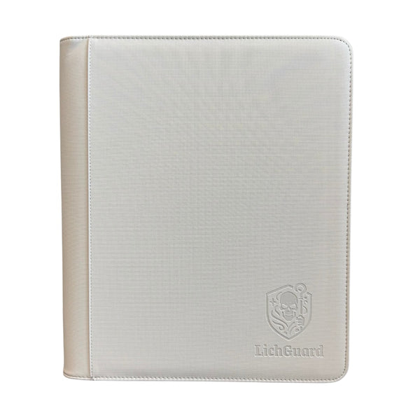 LichGuard 9-pocket toploader binder in wit | Lichcards