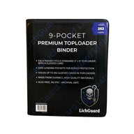 Zwart LichGuard binder met 9-pocket indeling | Lichcards