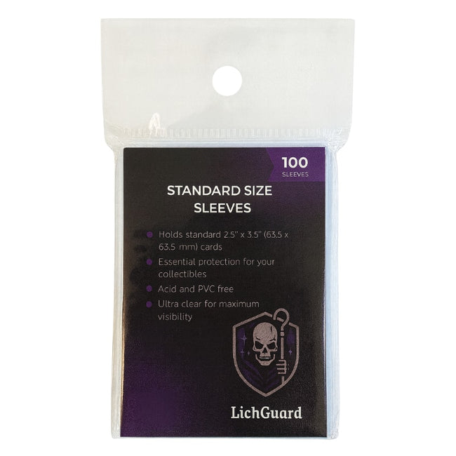 LichGuard Standard Card Sleeves – 100 Stück