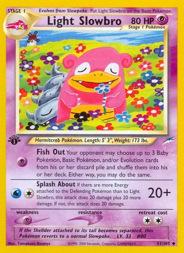Light Slowbro – Neo Destiny 51 – Pokémon TCG single card | Lichcards