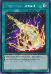 Lightning Storm (Platinum Secret Rare) - RA01-EN061 - Platinum Secret Rare - 1st Edition