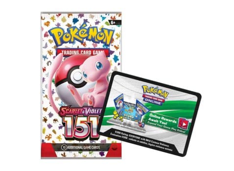 Live Pokemon Code Card: 151 Booster Pack Hoofdafbeelding