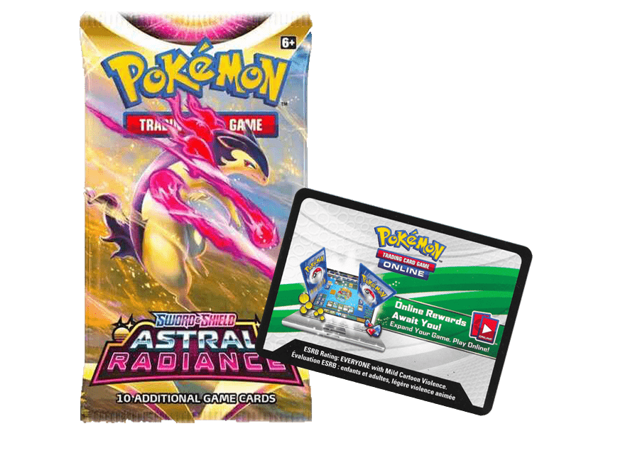 Live Pokemon Code Card: Astral Radiance Booster Pack Hoofdafbeelding