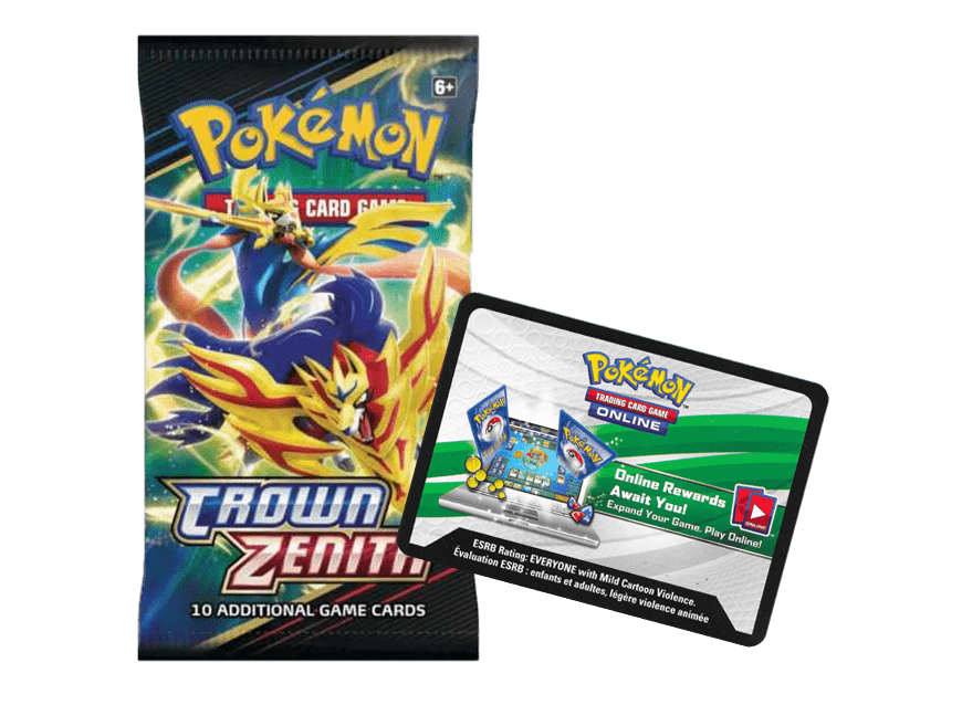Live Pokemon Code Card: Crown Zenith Booster Pack