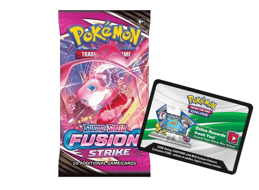 Pokémon TCG Live codekaart uit een Fusion Strike boosterpack Hoofdafbeelding