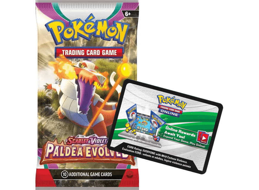 Live Pokemon Code Card: Paldea Evolved Booster Pack Hoofdafbeelding