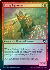 Living Lightning (Foil) (CMM)