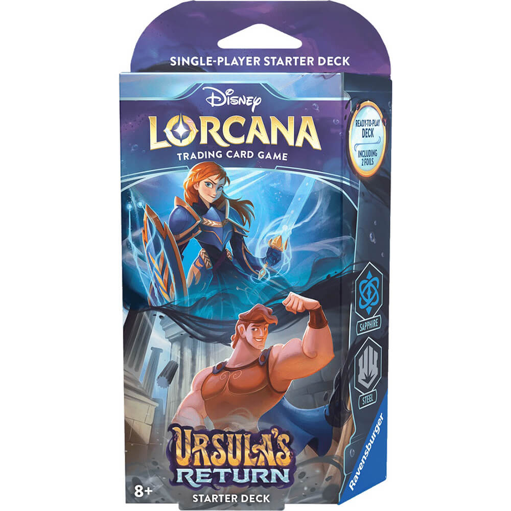 Disney Lorcana Ursula's Return starter deck Anna & Hercules – verpakking Hoofdafbeelding