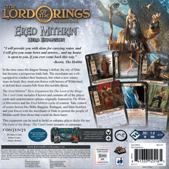 Lord of The Rings LCG: Hero Expansion: Ered Mithrin 0841333125165