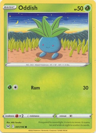 Lost Origin - 001/196 - Oddish