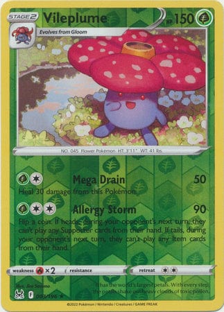 Lost Origin - 003/196 - Vileplume - Reverse Holo