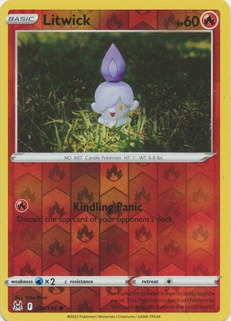 Lost Origin - 024/196 - Litwick - Reverse Holo