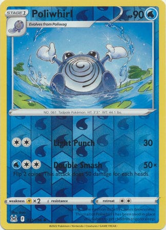 Lost Origin - 031/196 - Poliwhirl - Reverse Holo