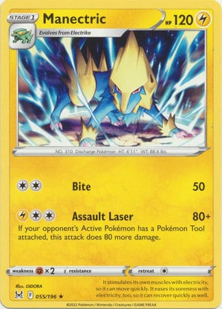 Lost Origin - 055/196 - Manectric