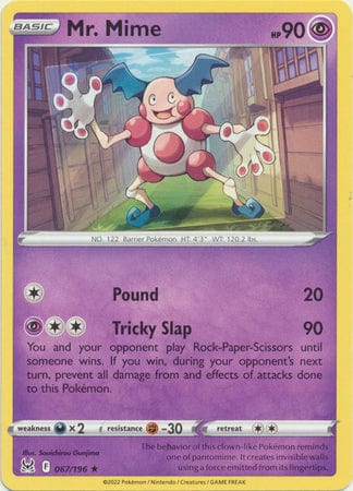 Lost Origin - 067/196 - Mr. Mime