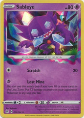 Lost Origin - 070/196 - Sableye - Holo