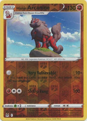 Lost Origin - 084/196 - Hisuian Arcanine - Reverse Holo