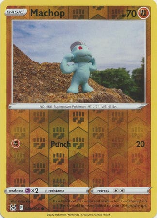 Lost Origin - 086/196 - Machop - Reverse Holo