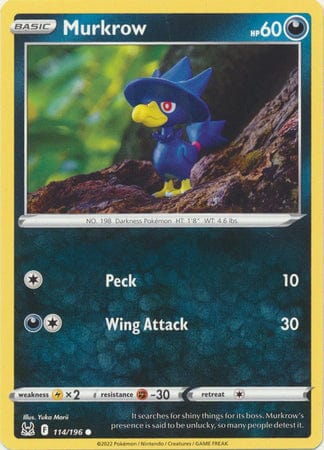 Lost Origin - 114/196 - Murkrow