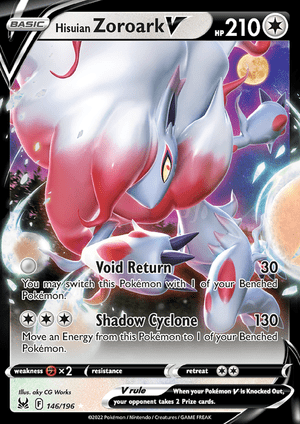 Lost Origin - 146/196 - Hisuian Zoroark V