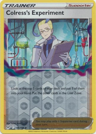 Lost Origin - 155/196 - Colress's Experiment - Reverse Holo