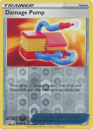 Lost Origin - 156/196 - Damage Pump - Reverse Holo