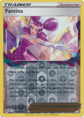 Lost Origin - 157/196 - Fantina - Reverse Holo