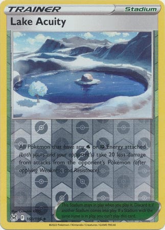 Lost Origin - 160/196 - Lake Acuity - Reverse Holo