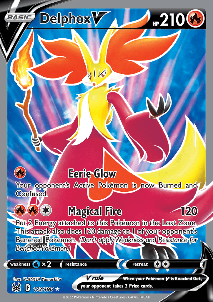 Lost Origin - 173/196 - Delphox V