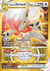 Lost Origin - 213/196 - Hisuian Zoroark VSTAR (Gold)