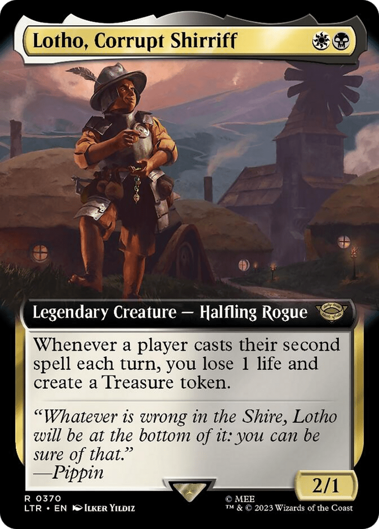 Lotho, Corrupt Shirriff - Extended Art (LTR)