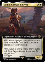 Lotho, Corrupt Shirriff - Extended Art (LTR)