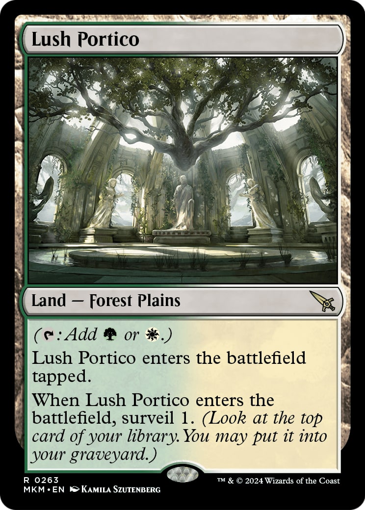 Lush Portico – Murders at Karlov Manor 263 – Magic: The Gathering single card | Lichcards Main image