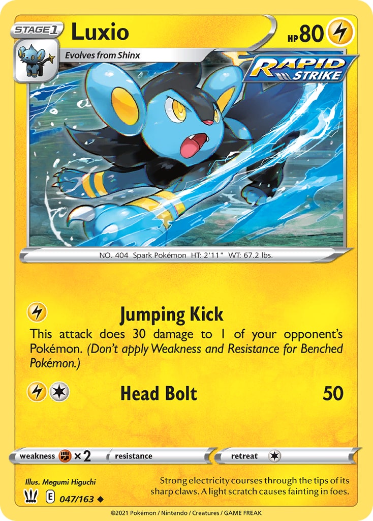 Luxio – Battle Styles 47 – Pokémon TCG single card | Lichcards Imagen principal del producto