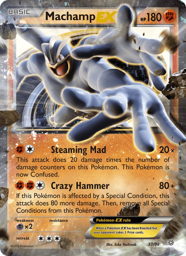 Machamp EX - Bandit Ring (Double Rare) [XY7-037] | Lichcards
