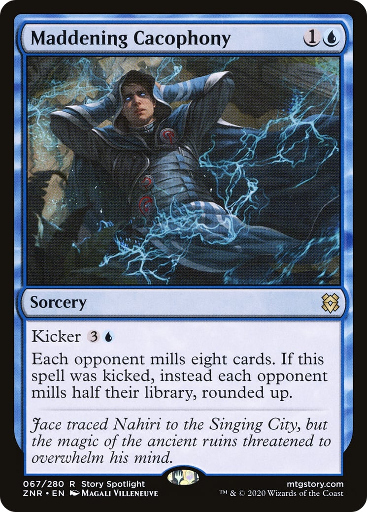 Maddening Cacophony – Zendikar Rising 67 – Magic: The Gathering single card | Lichcards Image principale du produit