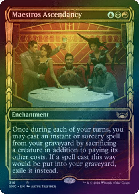 Maestros Ascendancy - Golden Age Showcase (Foil) (SNC)